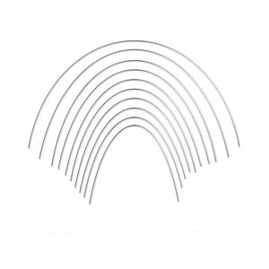 سیم ارتودنسی آرچ وایر  مدل ovoid lower کد 0.016 بسته 10 عددی